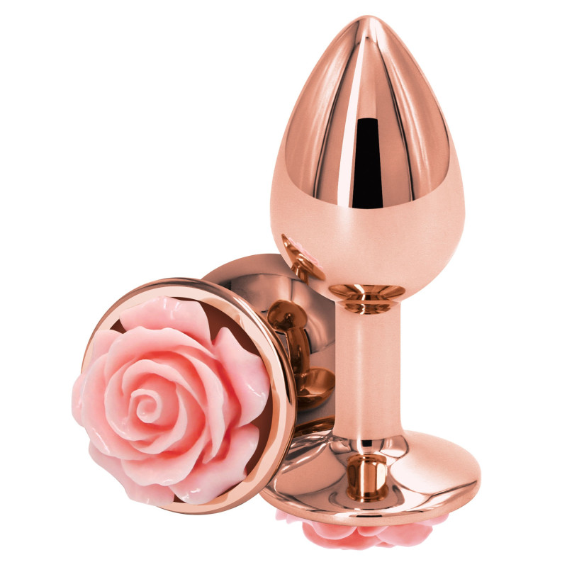 Rear Assets Plug Bijou REAR S 6 x 2.7cm Rose-Rose